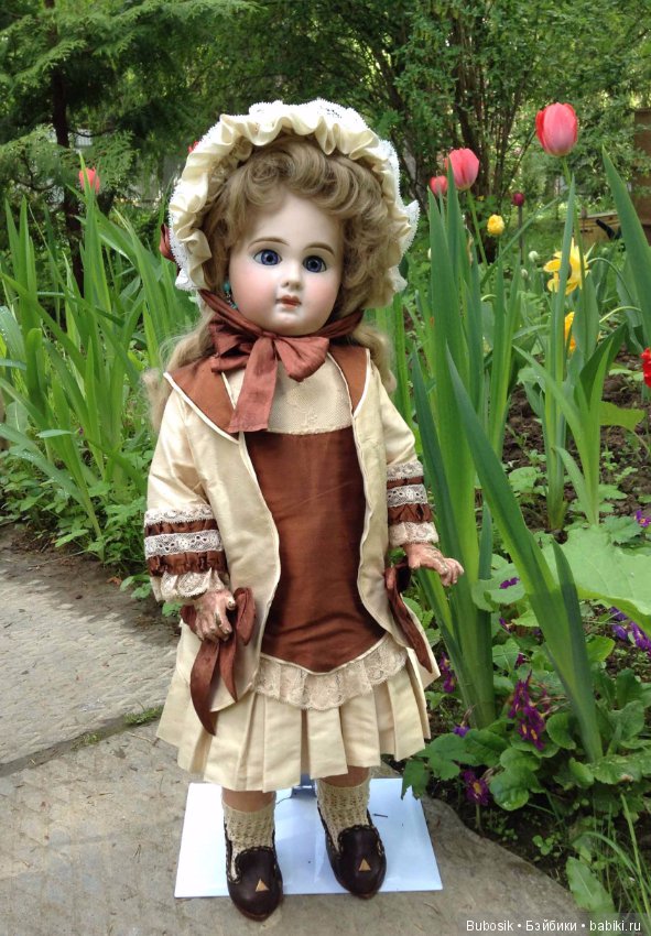 Продолжим разговор о редких антикварных кукла: Немецкая Жюмо. Одна из самых загадочных кукол (фото 10)