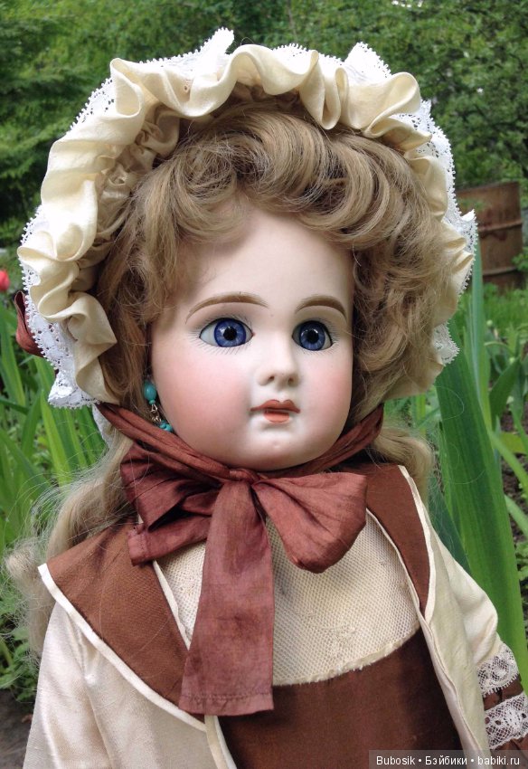 Продолжим разговор о редких антикварных кукла: Немецкая Жюмо. Одна из самых загадочных кукол