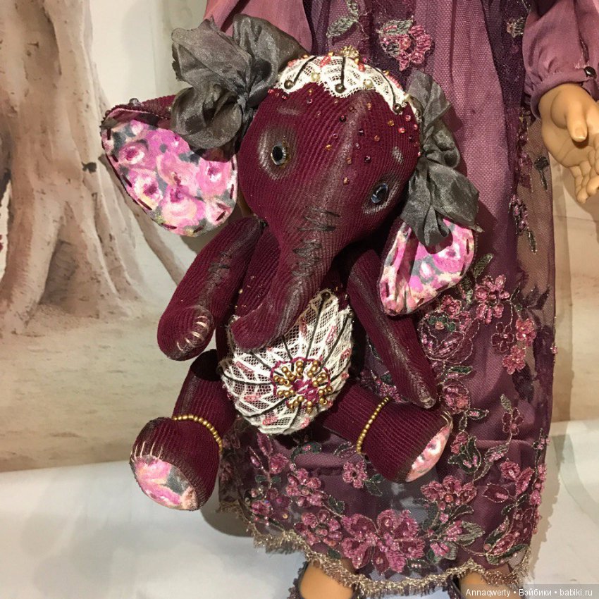 Девочка со слоненком — Куклы Heidi Plusczok (Хайди/Хейди Плюсчок) — фото (фото 8)