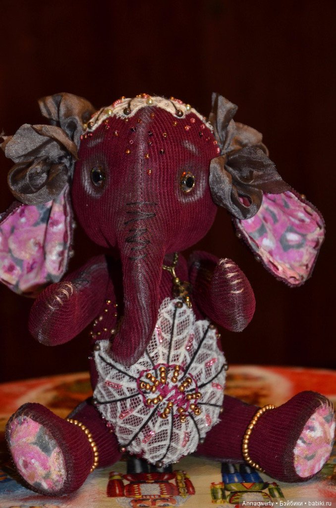 Девочка со слоненком — Куклы Heidi Plusczok (Хайди/Хейди Плюсчок) — фото (фото 2)