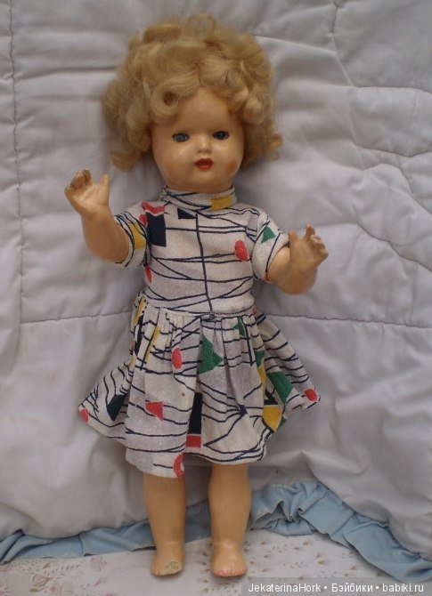 Чехословацкие "обучающие куклы" 50-х лет прошлого столетия