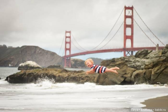 «Летающий» ребенок — Дети: красивые фото (фото 6)