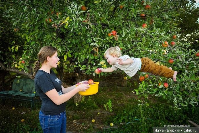 «Летающий» ребенок — Дети: красивые фото (фото 3)
