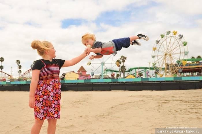 «Летающий» ребенок — Дети: красивые фото