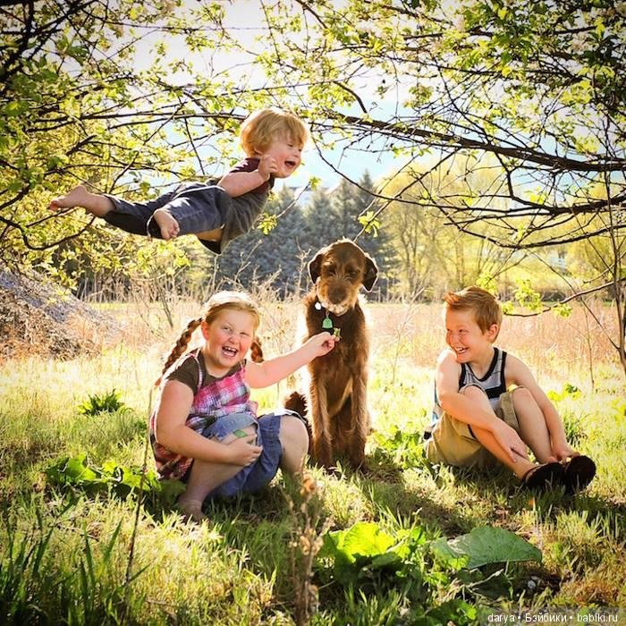 «Летающий» ребенок — Дети: красивые фото