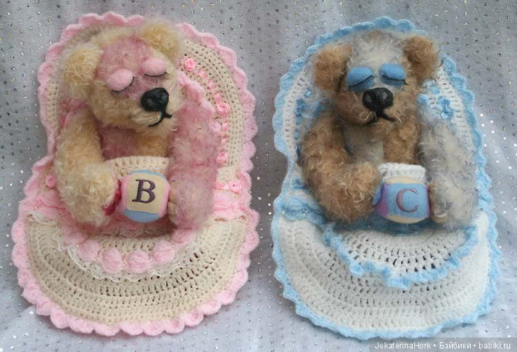 Мишка с двумя мордочками — Плюшевые мишки и игрушки (Teddy Bear): винтаж (фото 5)