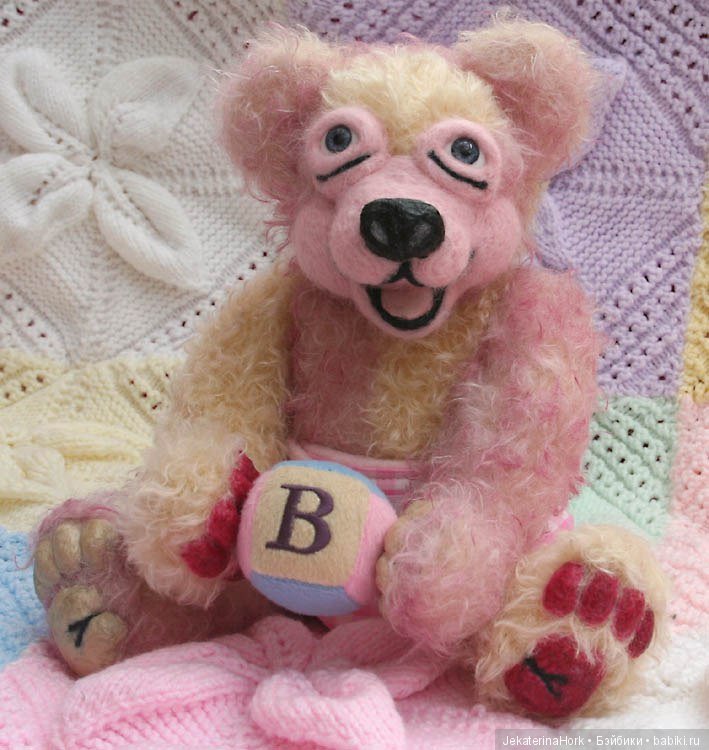 Мишка с двумя мордочками — Плюшевые мишки и игрушки (Teddy Bear): винтаж (фото 2)