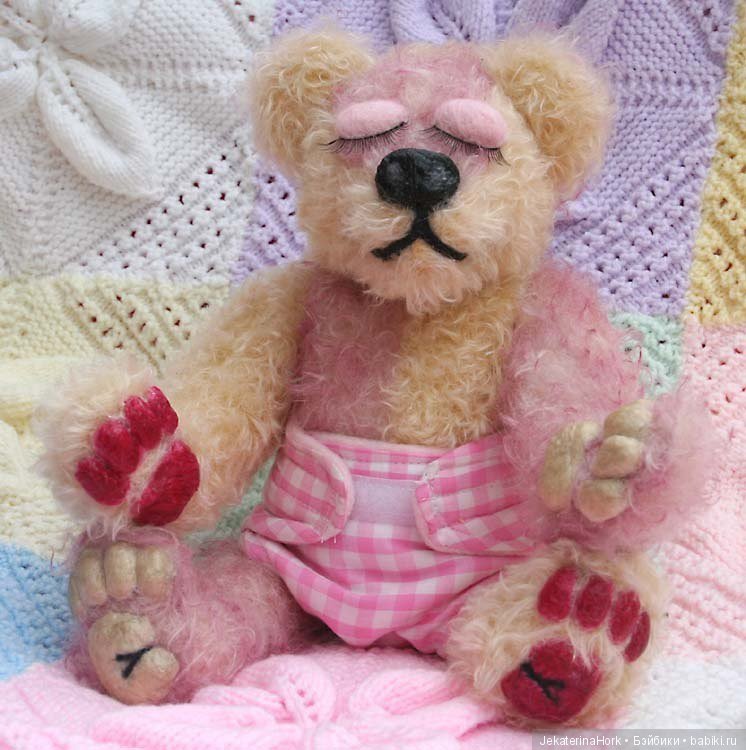 Мишка с двумя мордочками — Плюшевые мишки и игрушки (Teddy Bear): винтаж