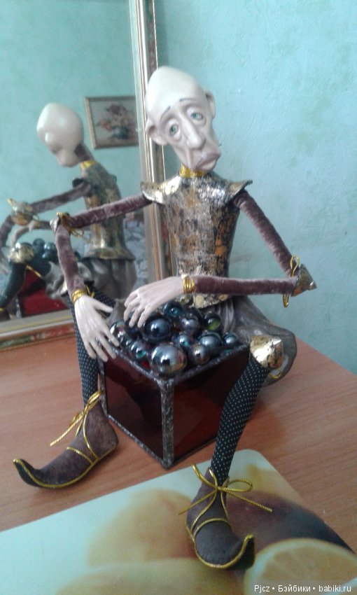 Непутевый Кащеюшка — Авторские куклы из дерева (фото 5)