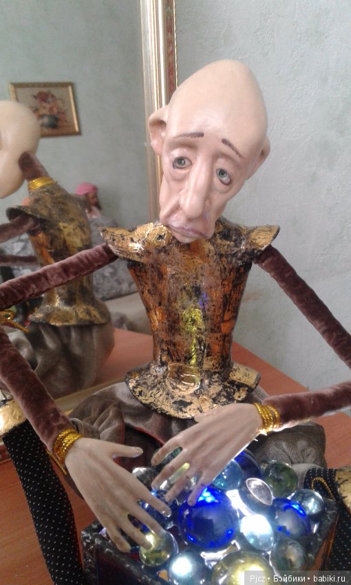 Непутевый Кащеюшка — Авторские куклы из дерева (фото 4)