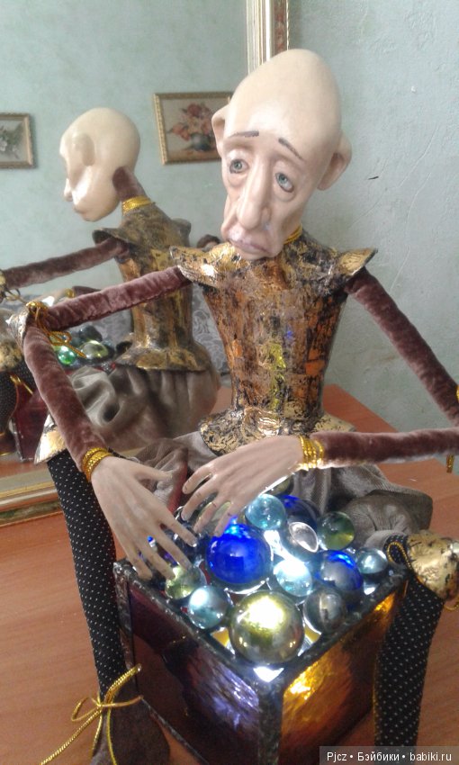 Непутевый Кащеюшка — Авторские куклы из дерева (фото 3)