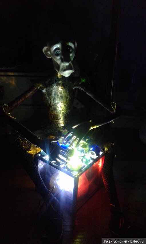 Непутевый Кащеюшка — Авторские куклы из дерева (фото 6)