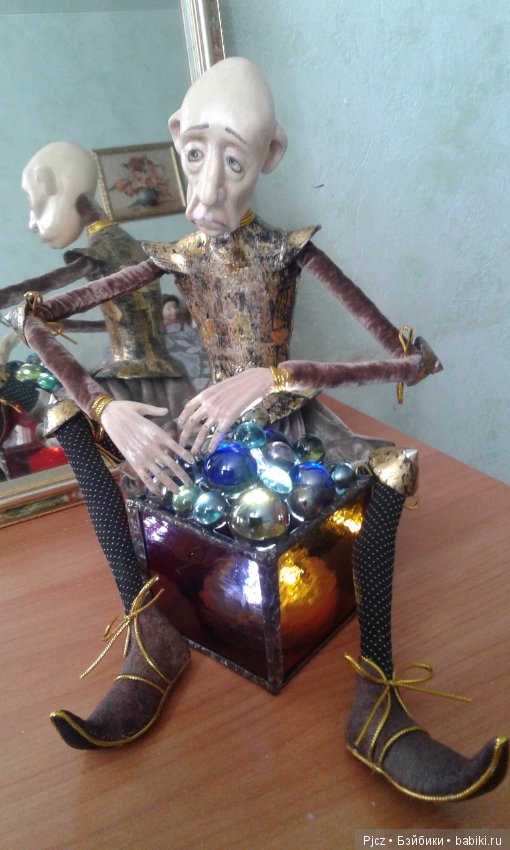 Непутевый Кащеюшка — Авторские куклы из дерева