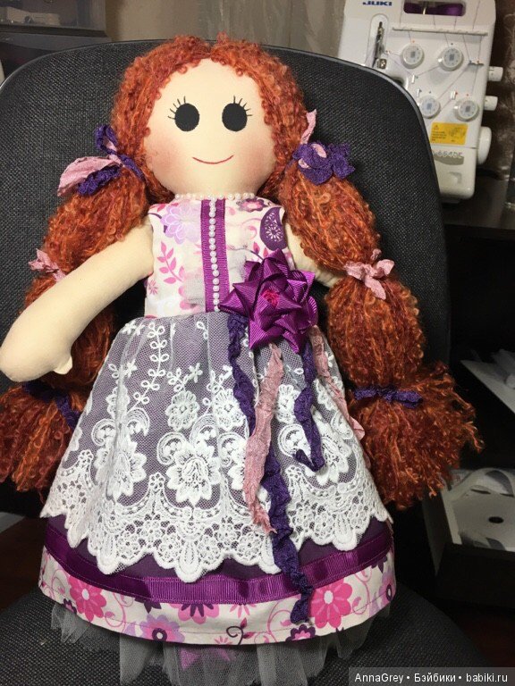 Мои текстильные куклы-2 — Авторские текстильные куклы: Вальдорфские (фото 7)