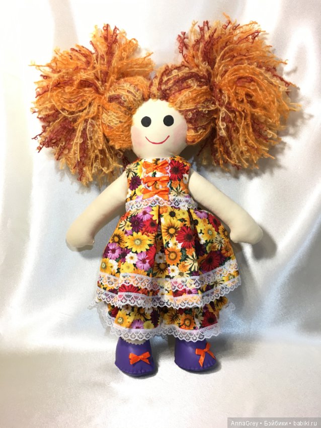 Мои текстильные куклы-2 — Авторские текстильные куклы: Вальдорфские