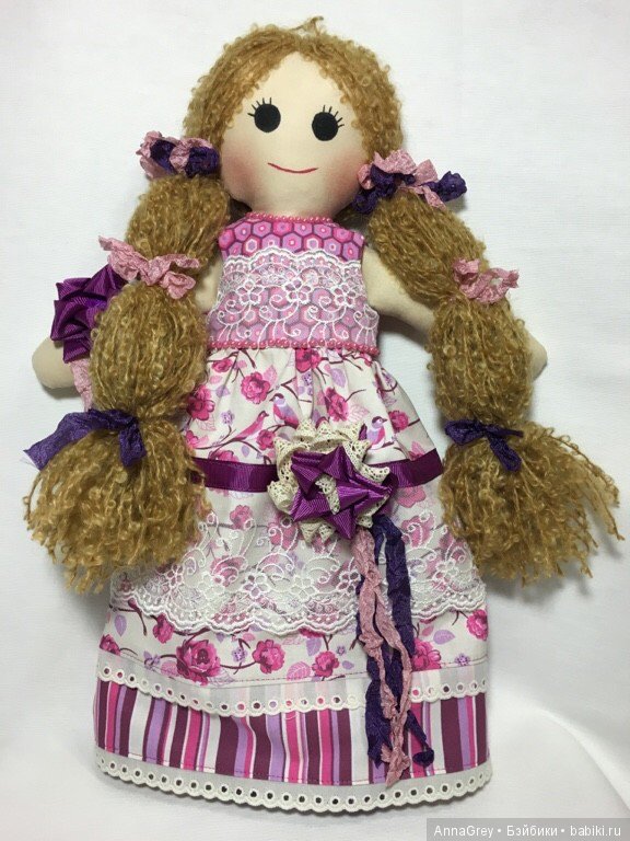 Мои текстильные куклы-2 — Авторские текстильные куклы: Вальдорфские (фото 8)