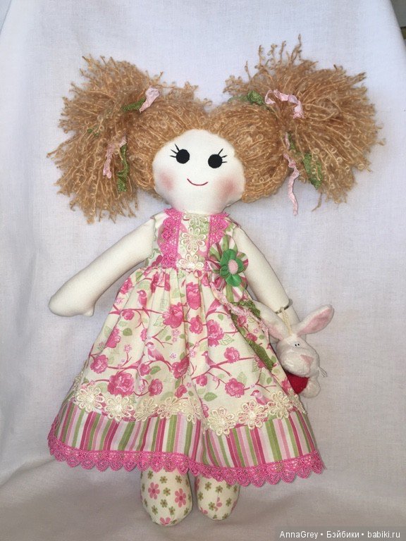Мои текстильные куклы-2 — Авторские текстильные куклы: Вальдорфские (фото 9)