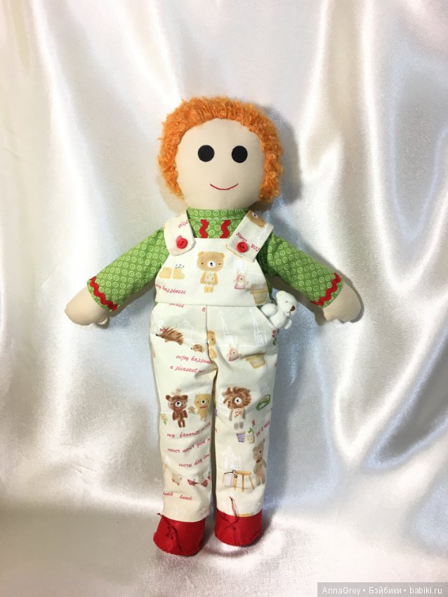 Мои текстильные куклы-2 — Авторские текстильные куклы: Вальдорфские (фото 3)