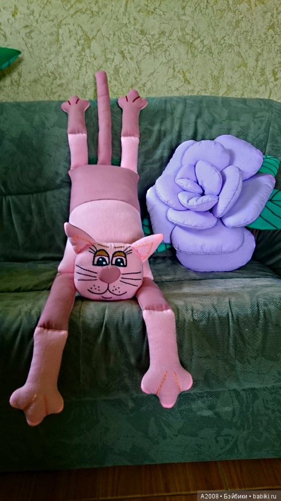 "Кошек много не бывает" — Текстильные игрушки и примитивы: кофейные (фото 2)