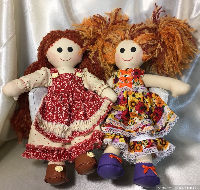 Мои текстильные куклы-2 — Авторские текстильные куклы: Вальдорфские (фото 4)