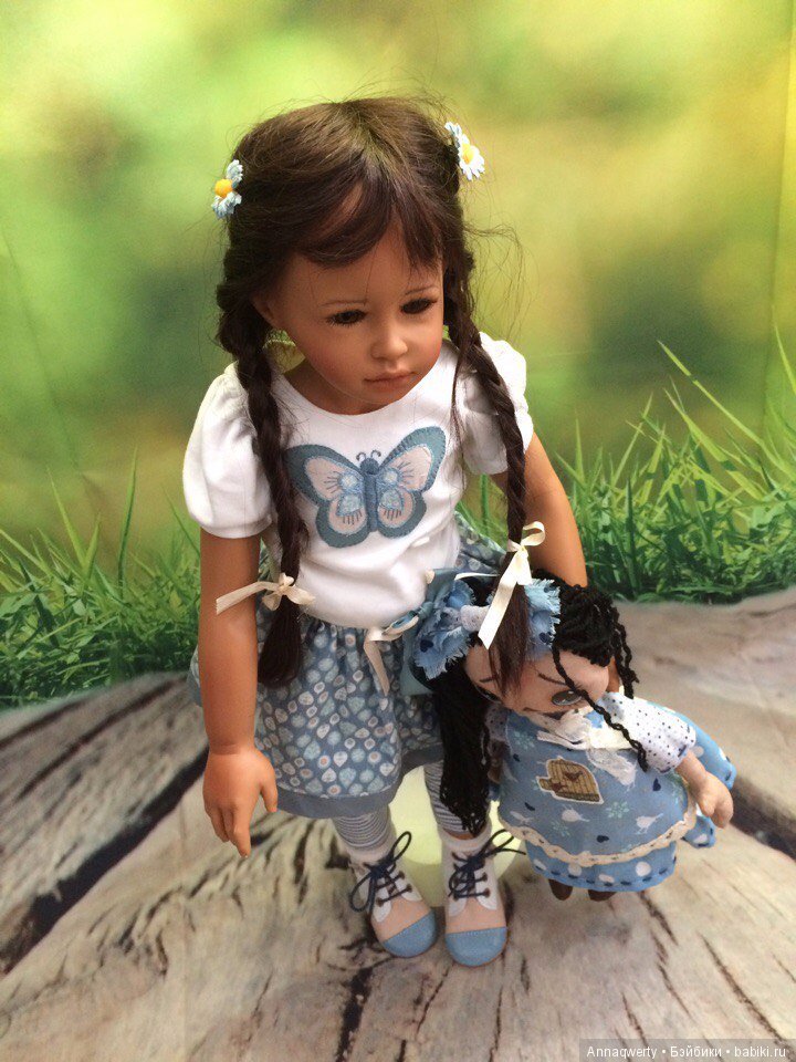 Девочка-лето Николетта — Куклы Heidi Plusczok (Хайди/Хейди Плюсчок) — фото (фото 2)