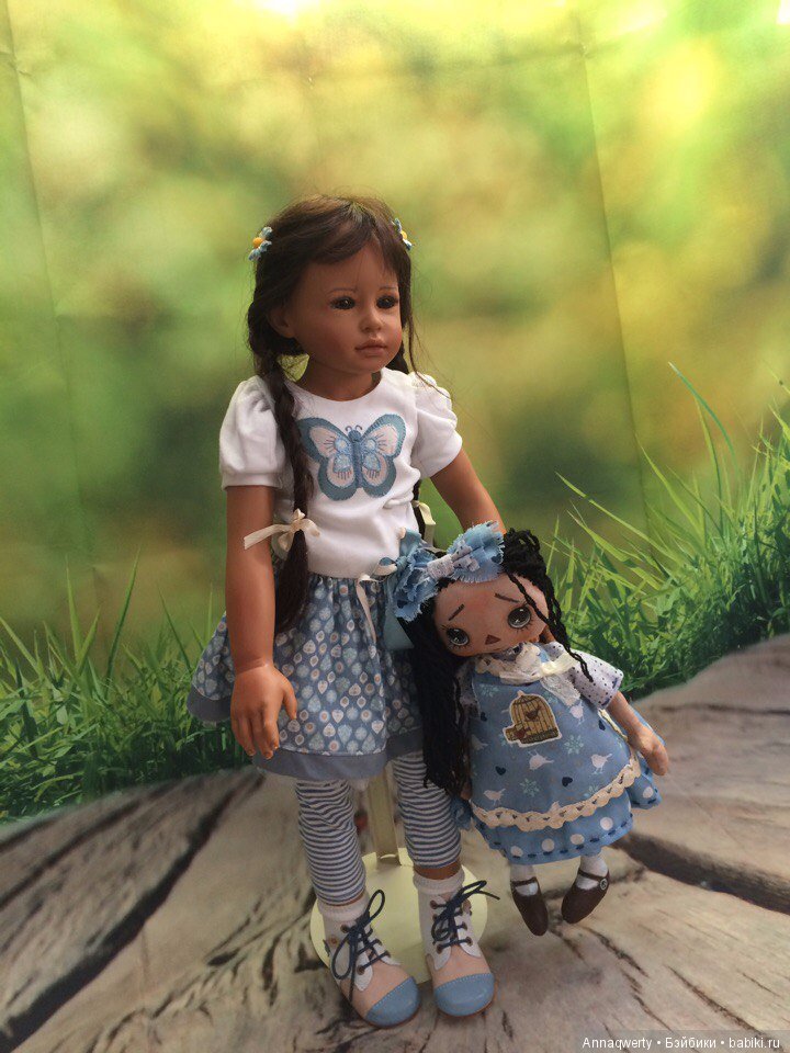 Девочка-лето Николетта — Куклы Heidi Plusczok (Хайди/Хейди Плюсчок) — фото (фото 4)