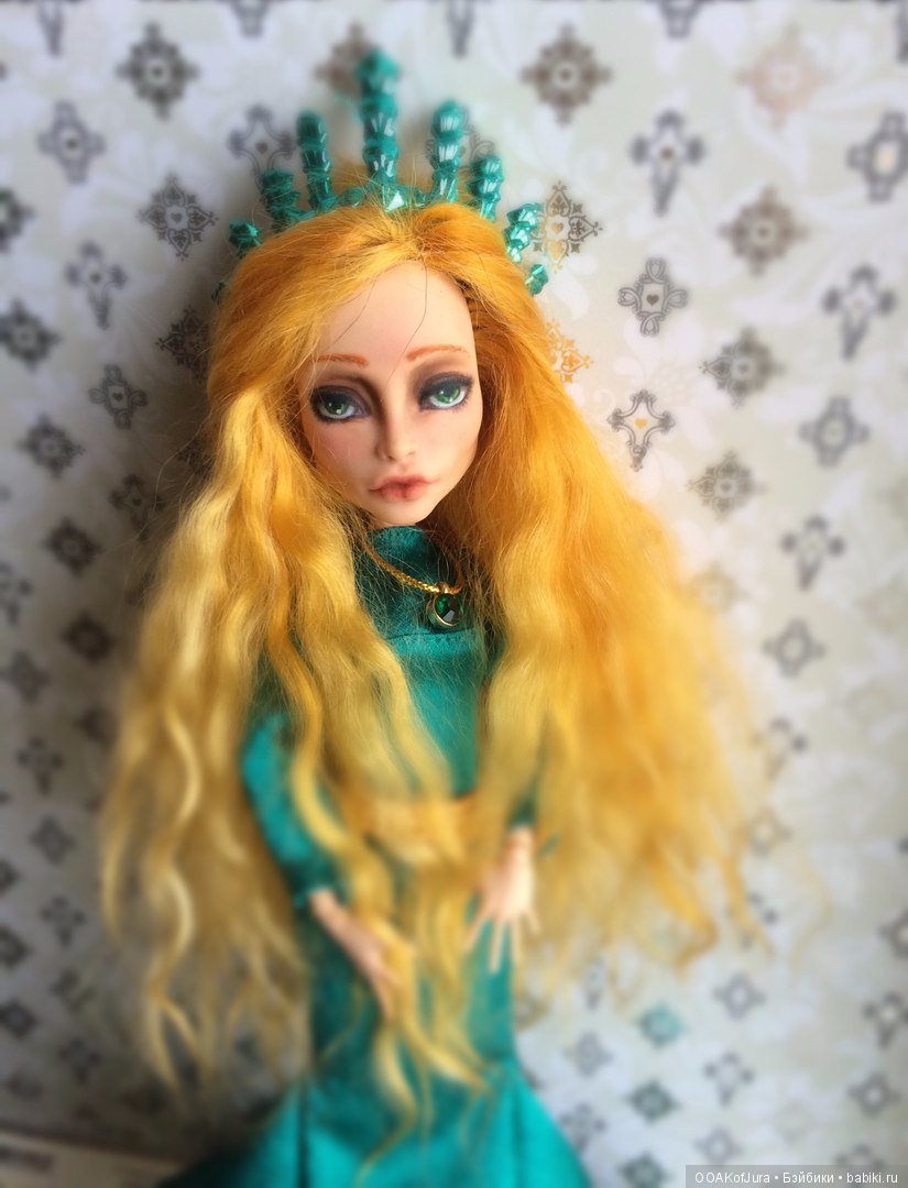Лорелия — ООАК Monster High и Ever After High: репейнт (фото 2)