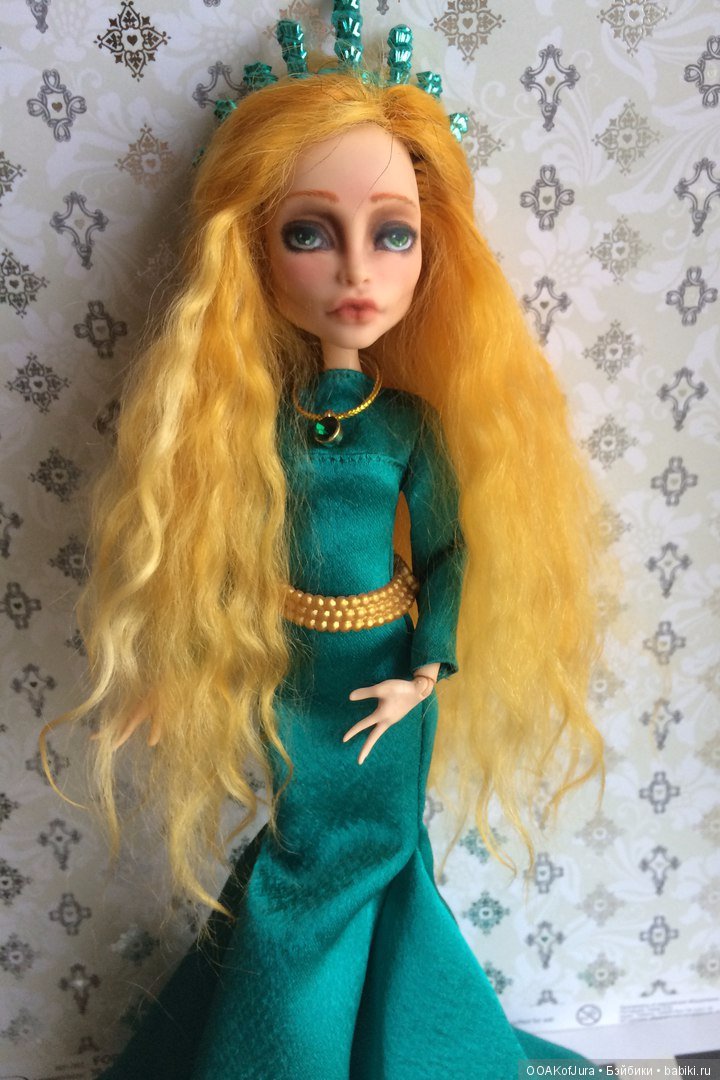 Лорелия — ООАК Monster High и Ever After High: репейнт (фото 3)