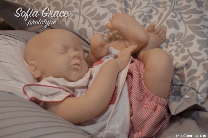 Молд для куклы реборн Sofia Grace скульптора Natalie Scholl (фото 9)