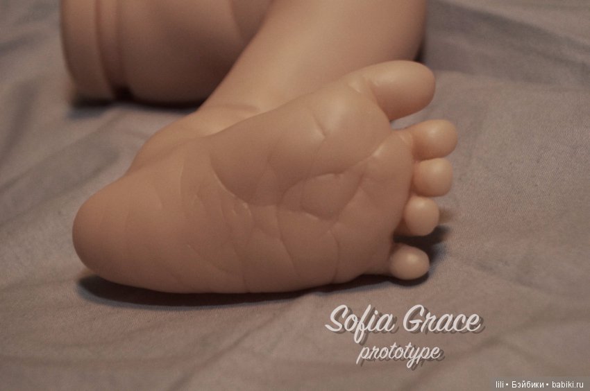 Молд для куклы реборн Sofia Grace скульптора Natalie Scholl
