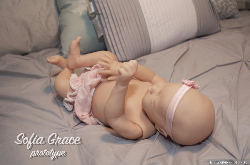 Молд для куклы реборн Sofia Grace скульптора Natalie Scholl (фото 3)