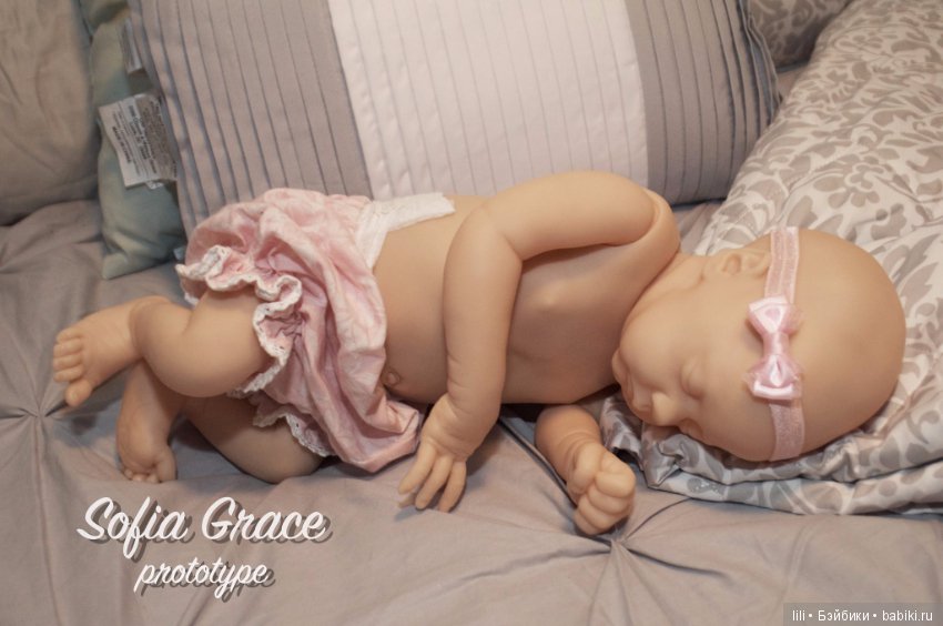 Молд для куклы реборн Sofia Grace скульптора Natalie Scholl (фото 8)