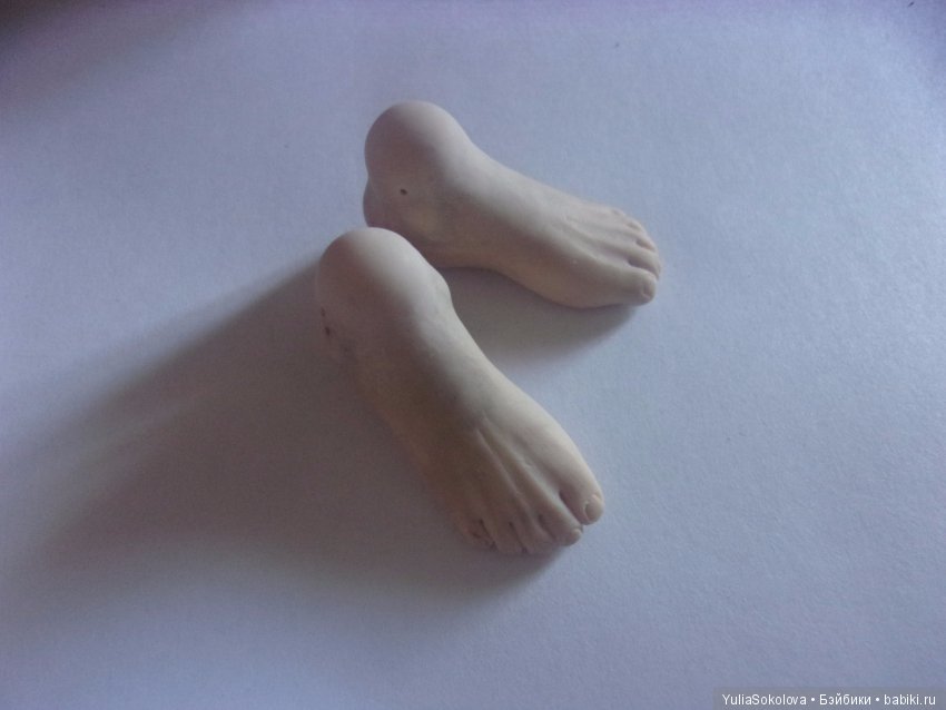 Мастер-модель в процессе. Шарнирные Куклы Юлии Соколовой