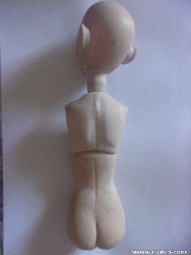 Мастер-модель в процессе. Шарнирные Куклы Юлии Соколовой