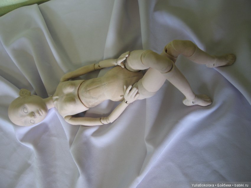 Мастер-модель в процессе. Шарнирные Куклы Юлии Соколовой (фото 2)