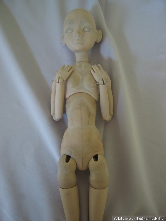 Мастер-модель в процессе. Шарнирные Куклы Юлии Соколовой