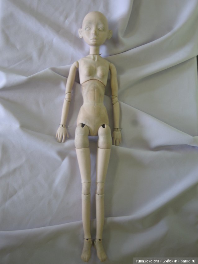 Мастер-модель в процессе. Шарнирные Куклы Юлии Соколовой (фото 5)