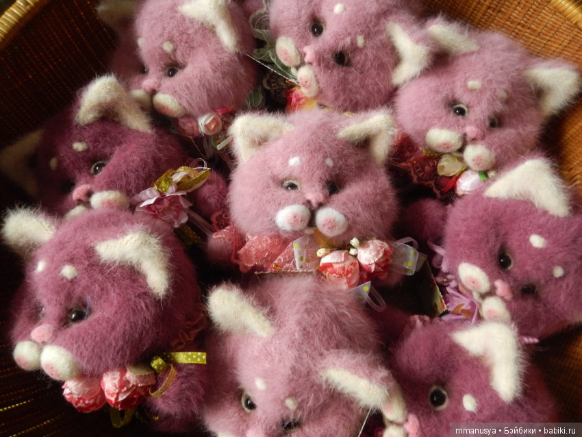 Ляпсики - игрушки вязанные спицами (фото 5)