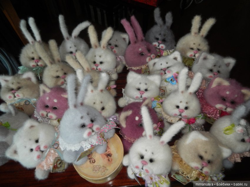 Ляпсики - игрушки вязанные спицами (фото 6)