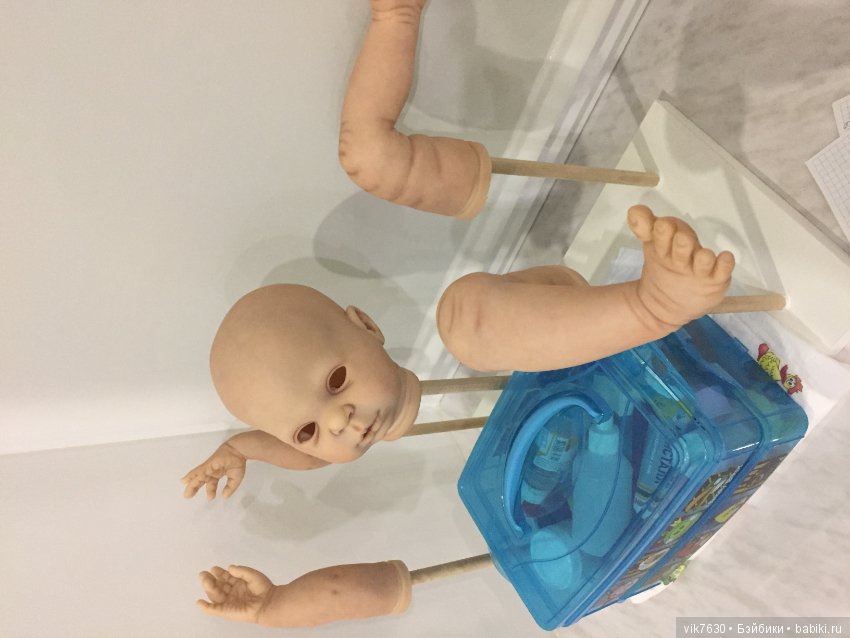 Прошу критику — Обучение реборнингу: роспись (фото 6)