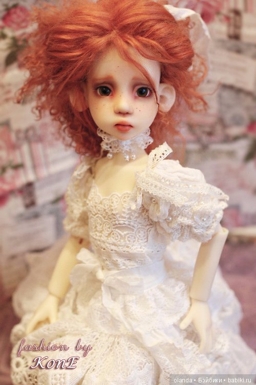 Кружевные фантазии — Куклы Kaye Wiggs (Кайе Виггс): авторские BJD (БЖД) (фото 9)