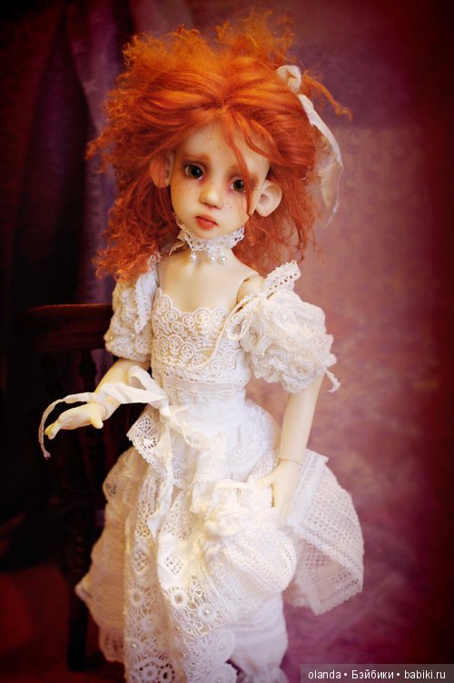 Кружевные фантазии — Куклы Kaye Wiggs (Кайе Виггс): авторские BJD (БЖД) (фото 10)