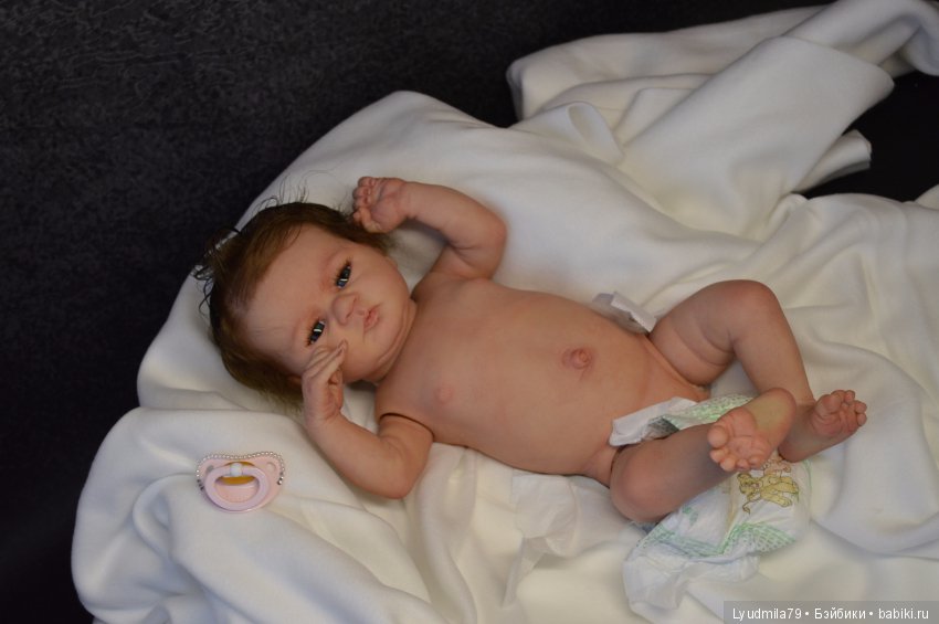 Реборн Тая, Таисия маленький комочек счастья. Мастерская Людмилы Скрылёвой (фото 2)