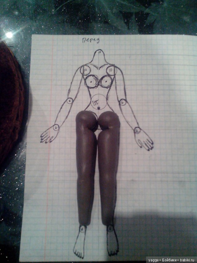 Мои попытки создать свою шарнирную куклу. Часть 3 (фото 6)