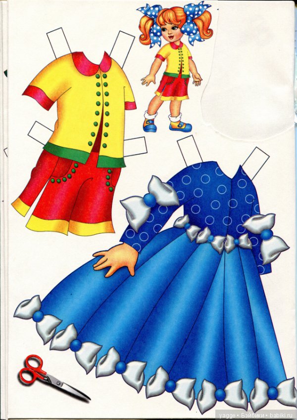 Бумажные куклы начала 2000-х - Марина и Наташа