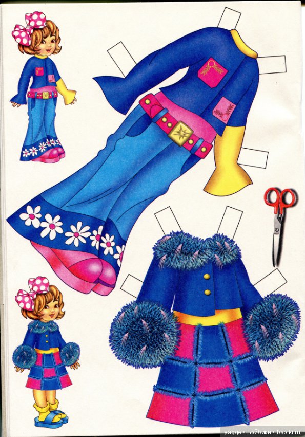 Бумажные куклы начала 2000-х - Марина и Наташа (фото 8)