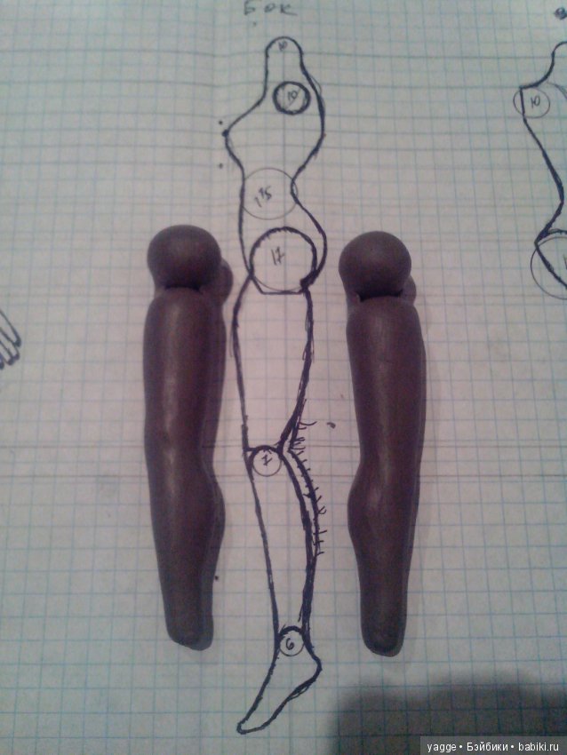 Мои попытки создать свою шарнирную куклу. Часть 3 (фото 7)