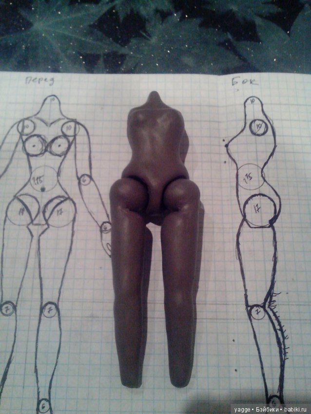 Мои попытки создать свою шарнирную куклу. Часть 3 (фото 9)