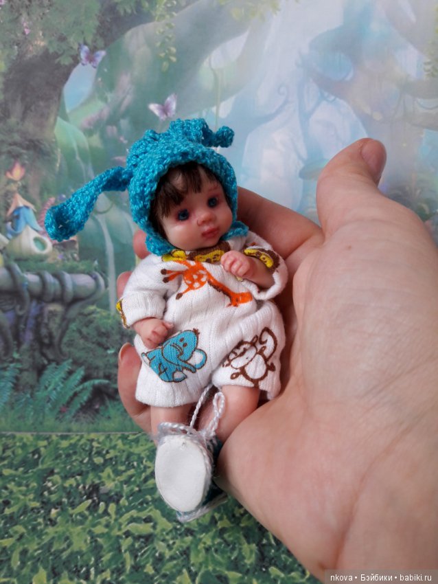 Знакомьтесь - мои новые мини куклы от 6,5 см до 12см (фото 2)