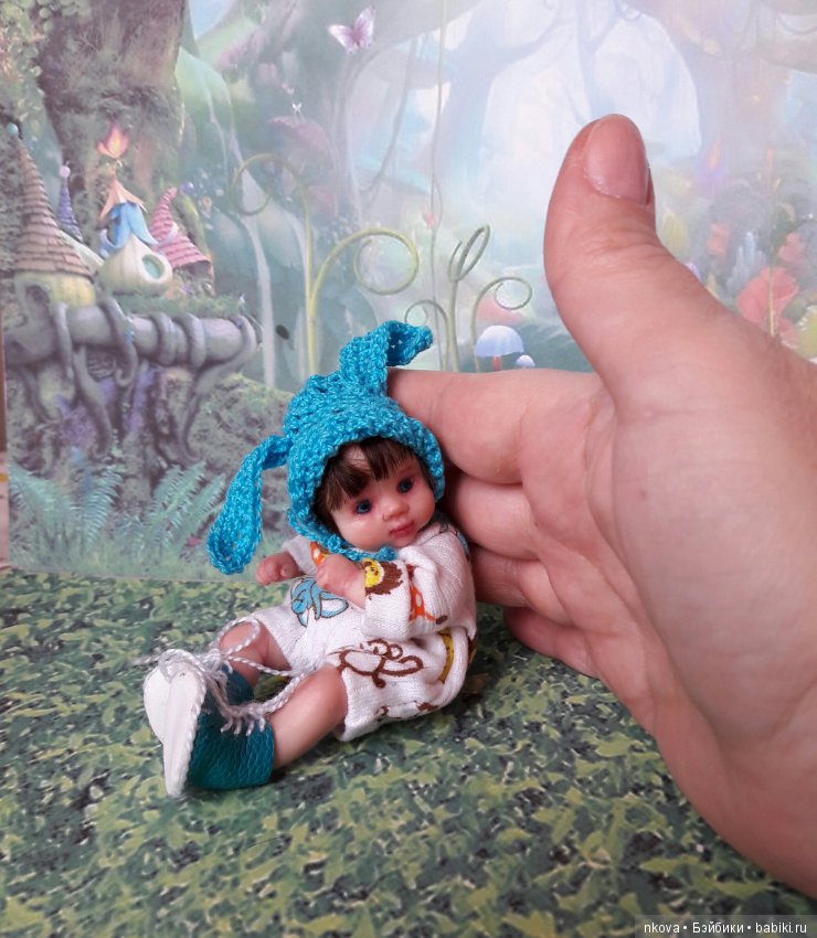Знакомьтесь - мои новые мини куклы от 6,5 см до 12см (фото 4)